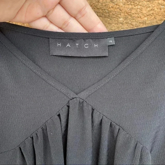 Hatch Black babydoll dress size 2 medium - Picture 5 of 7